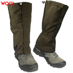Polainas de senderismo Woqi impermeables de tela Oxford con protección alta para las piernas, para montañismo, camping y actividades al aire libre, unisex. - Product Image 1
