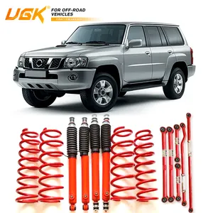 UGK 4x4 Off Road Adjustable Shock Absorbers Height Shock Absorber For Toyota LC80