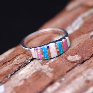 Elegante Anello Classico in Rame Stile Goccia d'Olio, Gioiello Minimalista per Donne, Regalo per Matrimonio, Fidanzamento, Festa - Product Image 5
