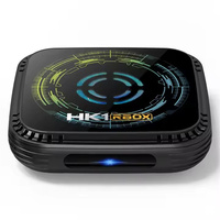Fábrica al por mayor HK1 H8X Octa Core 4GB 64GB BT5.0 Wifi6 2,4G 5,8G 1000M Allwinner H728 Control de voz Android14 8K TVBox STB