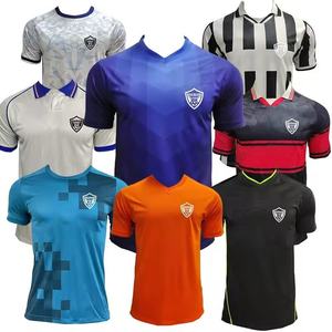 Maillots de football en jersey de polyester en gros, Lionel <span class=keywords><strong>Messi</strong></span>, Cristiano Ronaldo, <span class=keywords><strong>Neymar</strong></span> <span class=keywords><strong>Jr</strong></span>, Mbappé, respirants, unisexes, adultes, haute qualité - Product Image 2