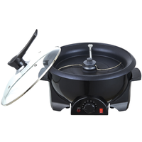 Thuisgebruik 220V Multifunctionele Antiaanbaklaag Temperatuurregeling Kleine Mini Elektrische Koffieboonenbrander Fruitdroger Braadmachine