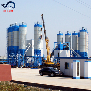 Nhà máy trộn bê tông trung tâm chuyên nghiệp thương hiệu SDCAD để bán, nhà máy trộn băng tải nghiêng đóng khối bê tông - Product Image 2