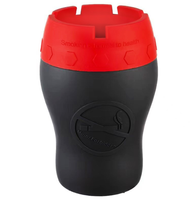 Cendrier en silicone ignifuge de qualité 94-V0 pour voiture, maison, bureau, extérieur, voyage, résistant à la chaleur 230°C, lavable, anti-chute