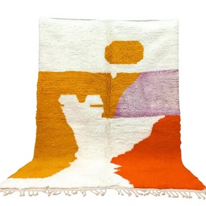 Hot Sell Luxury <b>Moroccan</b> Rugs Price Vintage Design Hand Tufted Wool Area Rugs Wholesale <b>Moroccan</b> Berber for Living Room Rugs - Product Image 1