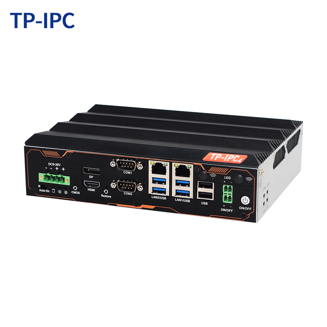 Industrial Mini PC with Intel Z390 Chipset, Dual Isolated RS232 RS485, Dual Lan Port for Automation Control, Machine Vision