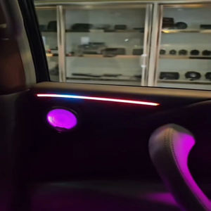 Éclairage d'ambiance intérieur de voiture LED 64 couleurs pour Nissan Patrol 2012-2023, accessoires de décoration en bande - Product Image 6