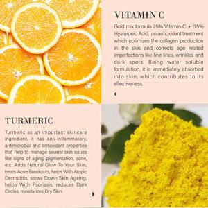 맞춤형 개인 라벨 유기농 스킨 케어 비타민 C 세럼 셀 앰플 홈 스파용 나이아신 아미드 브라이트닝 미백 액 - Product Image 5