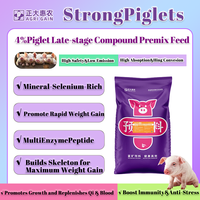 Prémélange Porcin Premium 4% pour Porcelets Post-Saillie de 15-25 kg – Promoteur de Croissance au Sélénium pour le Soutien du Squelette