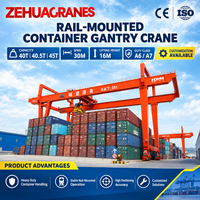 Grue à portique de 40 tonnes pour la logistique des ports ferroviaires