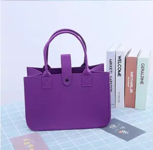 Keçe çanta OEM keçe çanta reklam promosyon hediyeler kalınlaşmış saklama çantası müşteri logosu keçe çanta