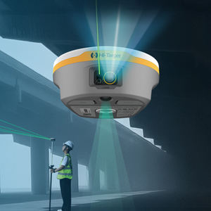2025 Nuevo sistema GPS GNSS RTK láser HI-TARGET V600L con 1408 canales IMU 60 ° Inclinación Survey, Escena real CAD Stakeout - Product Image 1