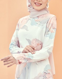 SIPO Eid Oem Murah Borong Baju Kurung Vietnam Musulman Longue Robe Baju Kurung Moden Dernières Kebaya Indonésie Baju Kurung Avec Dentelle - Product Image 3