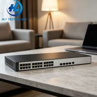 S5560S-28S-EI Dispositivo de Unidad de Conmutación Empresarial de Agregación de Fibra de Capa 3 Administrado, con 24 Puertos Gigabit SFP y 4 Puertos 10G SFP+