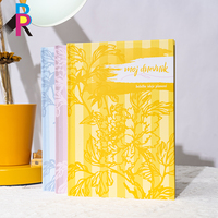 Libretas de Regalo Personalizadas al por Mayor con Bajo MOQ, A5, A6, A7, con Páginas Rayadas, Tapa Dura, Color Blanco, Organizador/Planificador, con Logotipo Personalizado