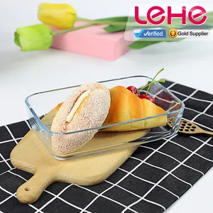 High borosilicate baker glass bakeware tempered bakeware