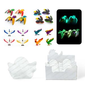 Jouets pour oiseaux en TPR qui changent de couleur, extensibles, brillent dans le noir, pour perroquets, toucans, cacatuaux, objets de collection |   MOQ OEM 12 000 - Product Image 6