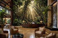 Papier peint mural 3D personnalisé, jungle tropicale, cascade naturelle, art mural pour la décoration de restaurants et d'hôtels