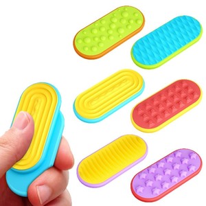 Giocattoli Sensoriali EDC in Silicone con Carta Magnetica Scorrevole, Antistress per Adulti, Spinner Manuale, Regali per <span class=keywords><strong>Autismo</strong></span> e ADHD - Product Image 1