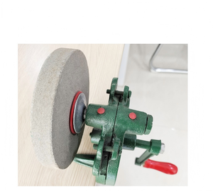 Moulin à manivelle portable de 4 pouces |   Aiguiseur multifonction pour outils de <span class=keywords><strong>jardin</strong></span> |   Moulin <span class=keywords><strong>manuel</strong></span> compact pour la maison - Product Image 5