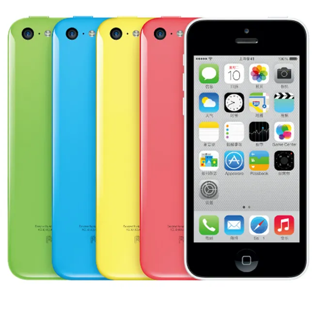 Wholesale Cheap USA/UK Popular Version Original Unlocked Mobile Phone Colorful Phone For iphone 5c