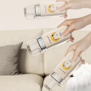 Cartoon Cute Plastic Travel Mundwasser halter Einfache tragbare Zahnbürste Tasse für Home Camping Business Trip Bad Toilette Zubehör - Product Image 2