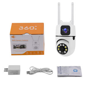 YIIOT 5G dual-band WIFI telecamera wireless per la casa HD rete per interni a doppia lente 3K 4MP 2K V380pro ptz telecamera di sicurezza cctv - Product Image 3