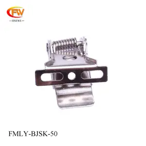 Hardware Flat Metal Torsion Spring Clips Parts Components For LED Downlights Panel Clips