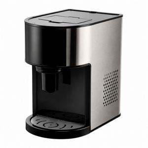 Machine à glaçons électrique de comptoir en plastique de 12 kg/24h avec réservoir d'eau de 1,0 L, 9 glaçons par cycle pour la maison et le bureau - Product Image 1
