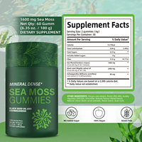 Gummies personnalisées à base d'algues marines pour le soutien de la thyroïde, une peau claire et des hormones équilibrées