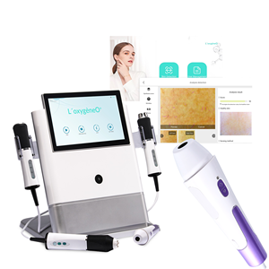 <span class=keywords><strong>Appareil</strong></span> intelligent d'analyse de la peau par IA avec <span class=keywords><strong>oxygène</strong></span> et bulles de CO2, kit 4-en-1 de microdermabrasion <span class=keywords><strong>pour</strong></span> salon professionnel - Product Image 3