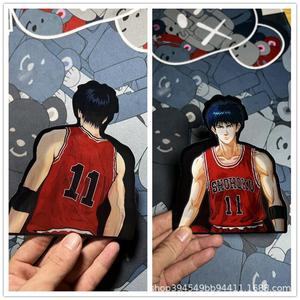 สติกเกอร์ลายการ์ตูน 7 แบบ ลายสลัมดังค์ ซากุรางิ ฮานามิจิ รุคาวะ อนิเมะ 3 มิติ โฮโลแกรมเคลื่อนไหวได้ - Product Image 2