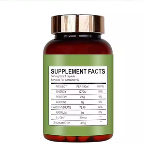 Nhà Máy Bán buôn xanthophyll mắt Vitamin viên nang <span class=keywords><strong>Zeaxanthin</strong></span> bổ sung cho người lớn làm giảm mệt mỏi mắt nhà máy chiết xuất <span class=keywords><strong>Zeaxanthin</strong></span> - Product Image 5