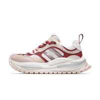 Chaussures de trail running classiques pour hommes et femmes, respirantes, en mesh, avec semelle épaisse et amortie, style randonnée en plein air