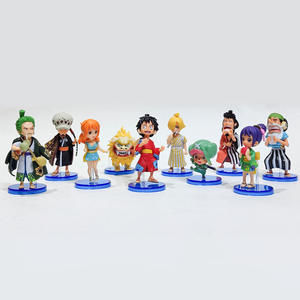 Gran oferta 10 unids/set Anime <span class=keywords><strong>One</strong></span> Pieces figuras Luffy Zoro <span class=keywords><strong>Uta</strong></span> Sanji <span class=keywords><strong>One</strong></span> Pieces <span class=keywords><strong>figura</strong></span> de acción - Product Image 2