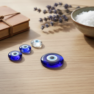 Décoration en cristal de verre de 2 cm Evil Eye - Product Image 3