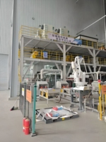 Linea di Produzione Automatica Verticale Completa per Malte Secche con Silos Integrati per Impianti di Miscelazione ad Alta Capacità e Risparmio di Spazio