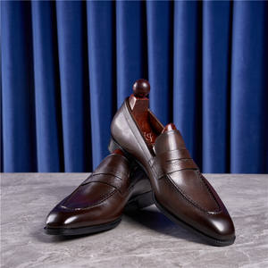 Zapatos Oxford de Cuero Genuino para Hombre, Diseño Formal Retro, de Lujo, Cómodos y Suaves, Gran Venta - Product Image 2