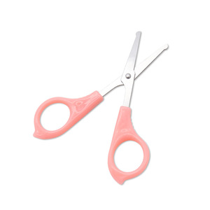 Tondeuse à poils de nez en acier inoxydable, manuelle, portable, pour hommes et femmes, petite tondeuse à sourcils, conception à pointe ronde - Product Image 1