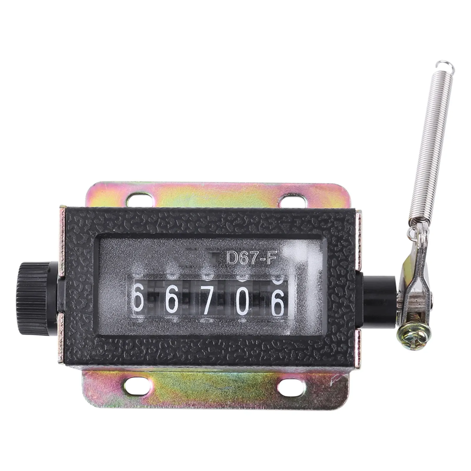 Amtech P1925 Hand Tally Counter - 4-Digit Metal Clicker For Counting People, Traffic, Inventory - View #2