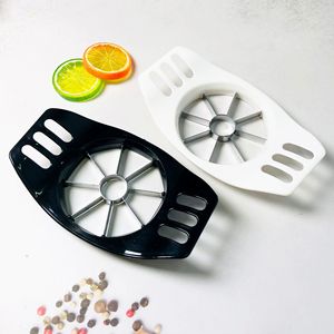 Stainless Steel Apple Slicer 8 Piece Fruit Divider With Plastic Handle For Kitchen Use - Product Image 1