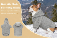 Vêtements pour animaux de compagnie classiques et luxueux - pulls chauds en coton pour chiens et chats et manteaux de style pyjama pour l'hiver