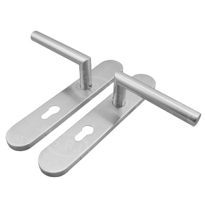 304 스테인레스 스틸 양면 도어 핸들 잠금 커버 플레이트 - Product Image 4