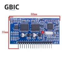 EGS002 5V Onduleur à onde sinusoïdale pure DC-AC SPWM Carte pilote 12Mhz Oscillateur à cristal EG8010 + IR2113 Module de conduite LCD pour CI