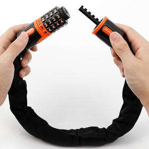 ล็อคจักรยานฮุนไดพร้อมสายล็อคแบบผสมโลหะผสม 5 หลักสำหรับอุปกรณ์ขี่จักรยานยนต์ - Product Image 3