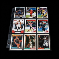 Fundas Protectoras para Tarjetas Ultra Transparentes de Primera Calidad con 9 Bolsillos, Páginas de Carga Superior, Ideales para Tarjetas Coleccionables TCG de Tamaño Estándar