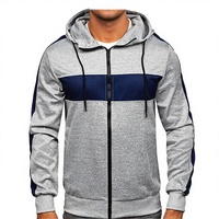 Ensemble complet coupe-vent en polyester léger et respirant avec empiècements contrastants pour homme – Collection Automne