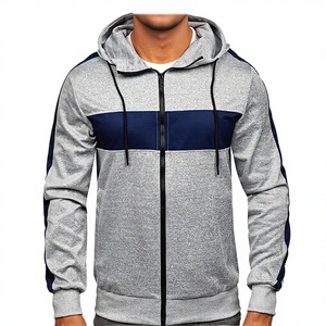 Custom Contrast Panels <b>Colour</b> Block Breathable Lightweight Polyester Windbreaker Full Length <b>Sets</b> for Men Autumn - Product Image 3