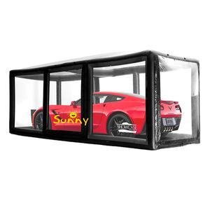 Tente de Protection extérieure en PVC, anti-poussière, bulle transparente, Air gonflable, chauffant, anti-grêle, pour voiture - Product Image 1