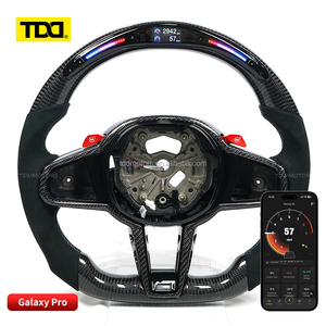 พวงมาลัยคาร์บอน TDD LED สำหรับ G30 G31 G32 X3 G01 X4 G02 M2 G87 M3 G80 M4 พวงมาลัยสปอร์ตแบบกำหนดเอง คาร์บอนไฟเบอร์แท้ - Product Image 3